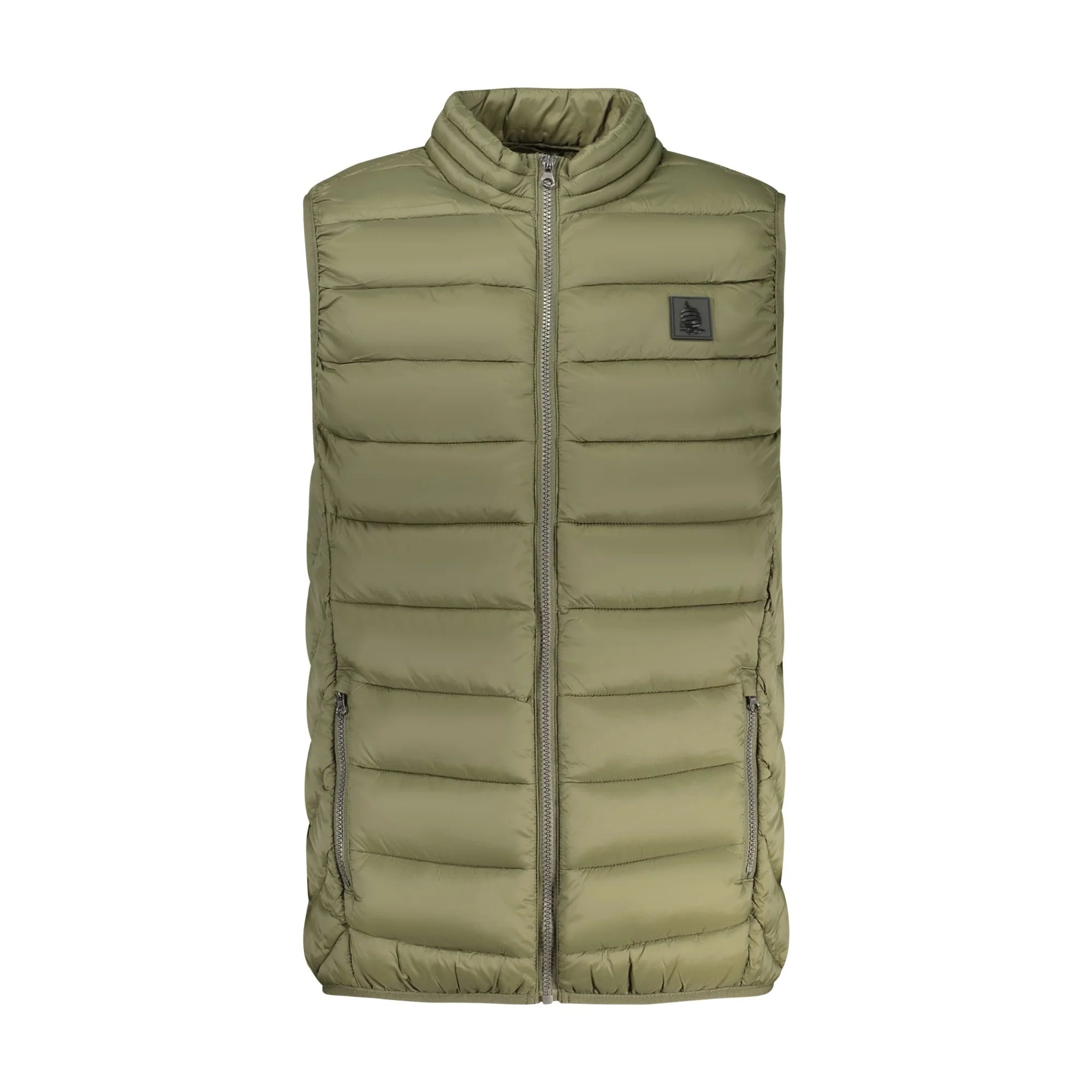 Marina Yachting Smanicato Uomo Verde Zip Logo Giubbotti e Giacche - foto prodotto